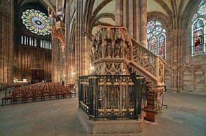 chaire la cathédrale de Strasbourg