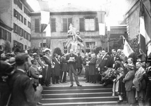 Inauguration monument marseillaise 14 juillet 1922
