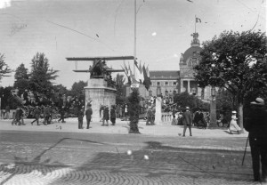 Fokker Place de la république Strasbourg 1919