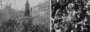 Libération Strasbourg 1918 liesse