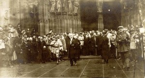 1918 9 dec visite pointcaré cathédrale