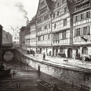 rue du fossé des tanneurs en 1840