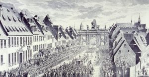 1744 Roy entrée faubourg saverne Strasbourg