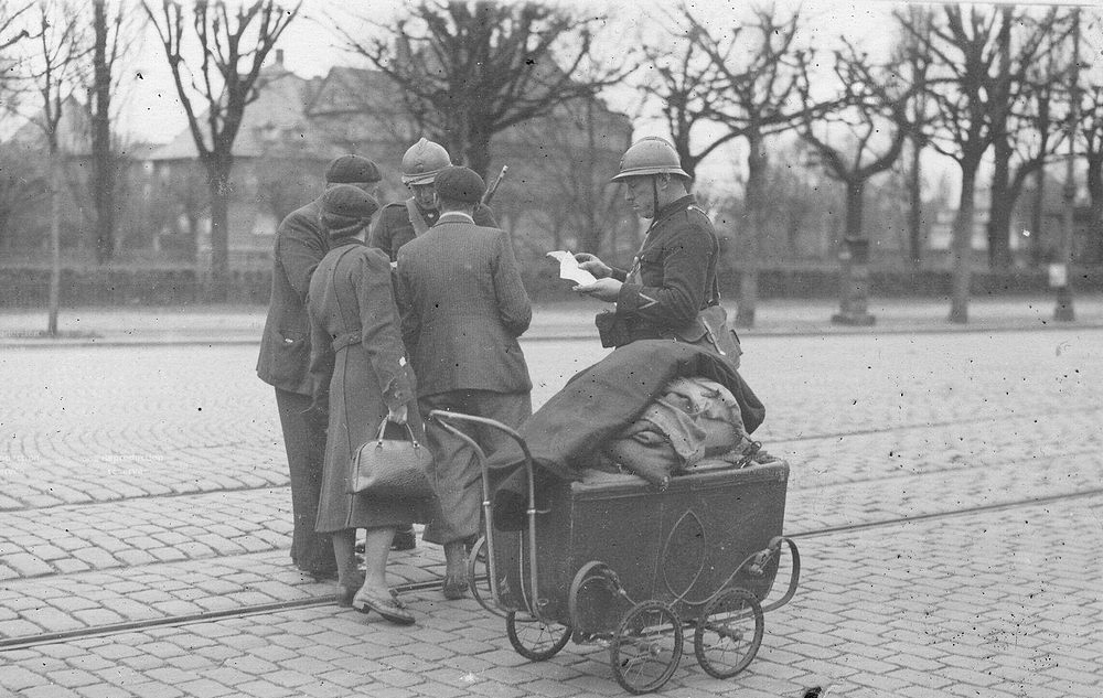 Strasbourg deuxième guerre mondiale drôle de guerre WW2 France 1940