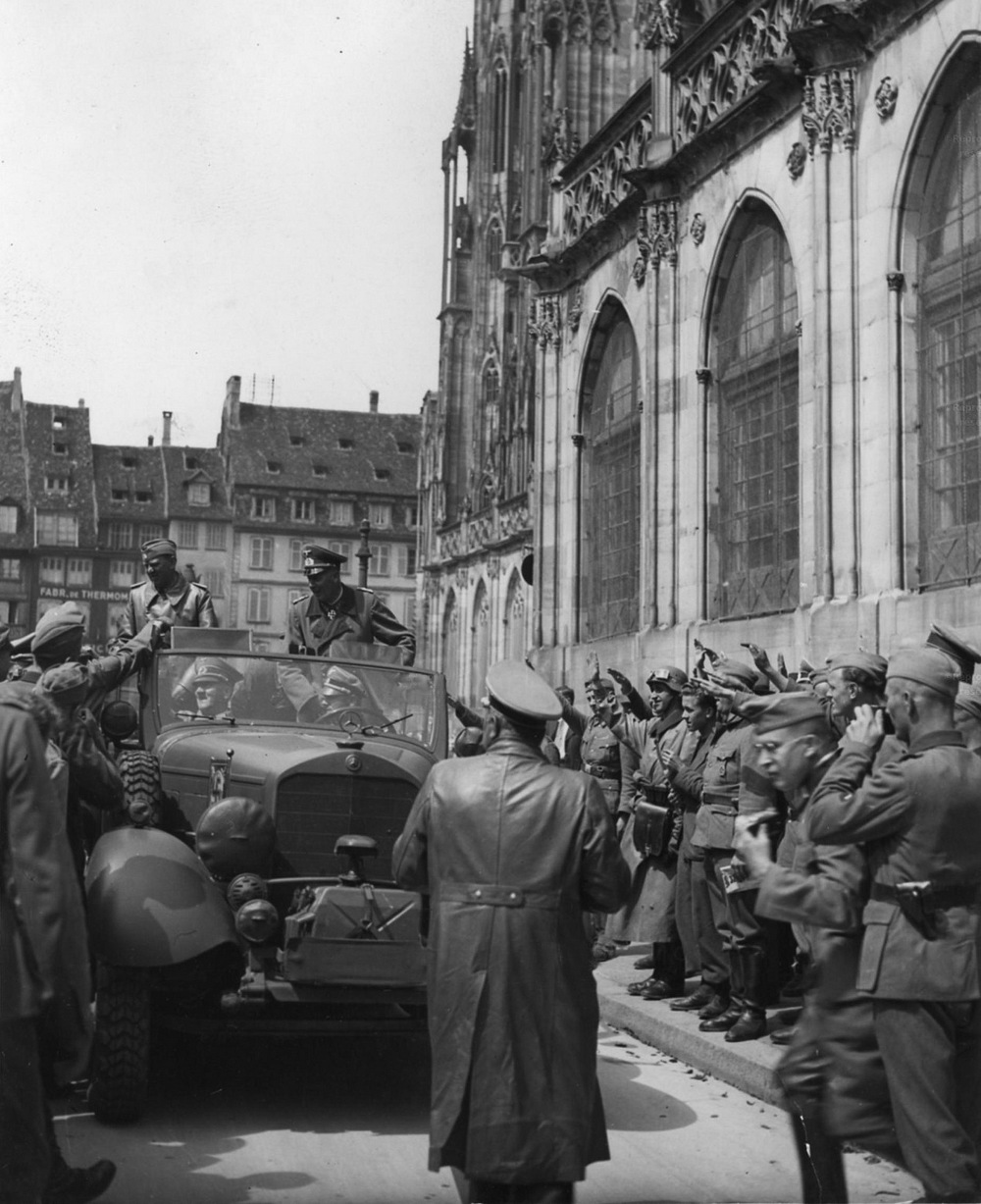 Strasbourg deuxième guerre mondiale WW2 France occupation