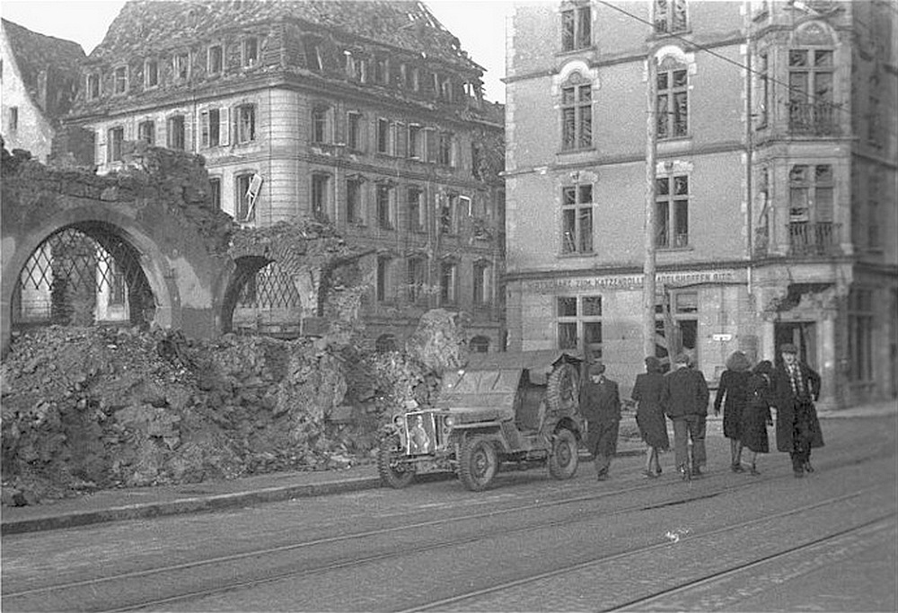 Libération Strasbourg deuxième guerre mondiale 1944 WW2 Alsace